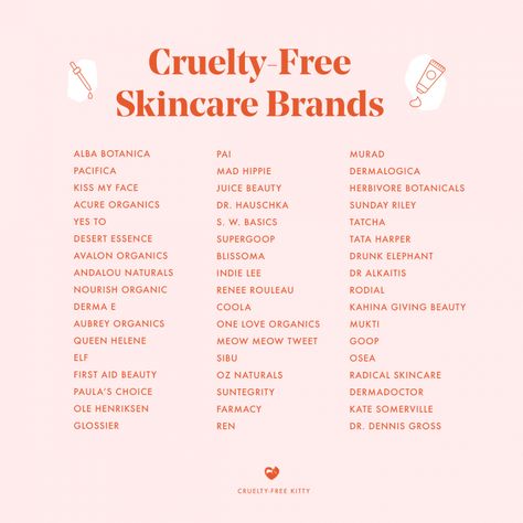 51 Cruelty-Free Skincare Brands For Every Budget | Cruelty-Free Kitty Cruelty Free Makeup Brands, Skincare Brands, Free Skincare, Cruelty Free Cosmetics, Cruelty Free Brands, Juice Beauty, First Aid Beauty, Cruelty Free Skin Care, Vegan Makeup