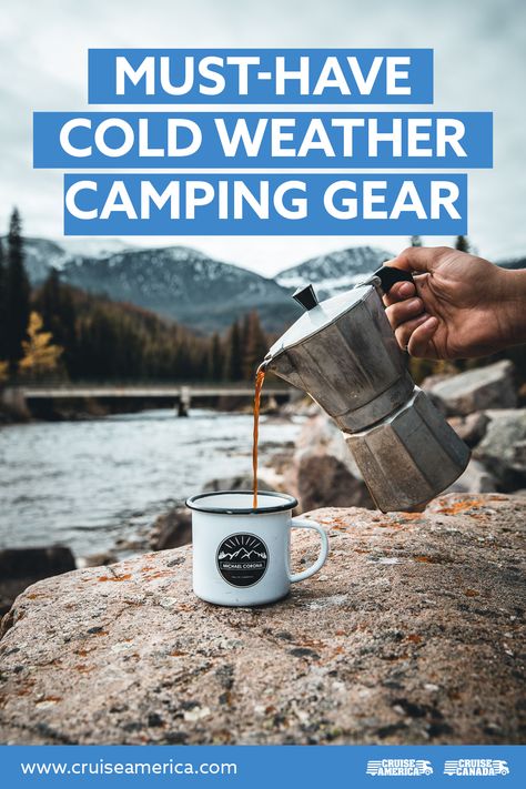 Warm up your love of camping in the winter months with this list of cold weather camping gear. Camping Packing Lists, Winter Camping Hacks, Cold Weather Camping Gear, List For Camping, Basic Camping Checklist, Camping Checklist Printable, Winter Camping Gear, What To Take Camping, Camping Gear Gadgets