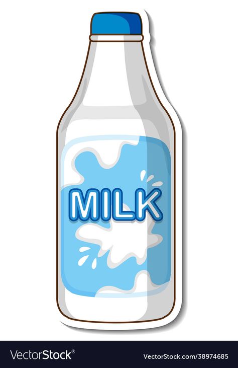 Fiji Water Bottle, Funny Illustration, Fresh Milk, Dairy Milk, Pure Leaf Tea Bottle, Milk Bottle, Background Illustration, Tea Bottle, Big Picture