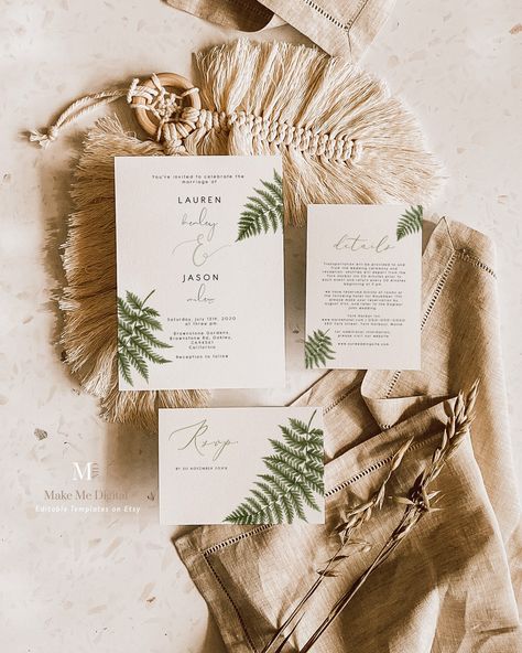 Moody forest wedding