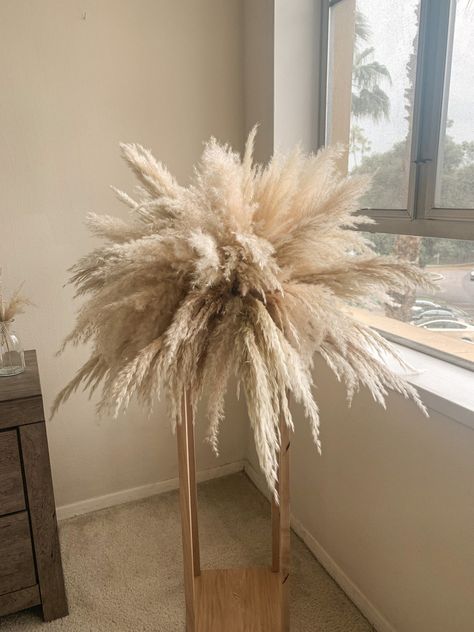 Pampas Grass Centerpiece, Pampas Wedding Decor, Boho Wedding Decor, Pampas Arrangement, Dried Flowers, Boho Wedding Table Decor - Etsy Canada Pampas Centerpieces Wedding, Centerpiece Pampas, Pampas Grass Decor Home, Boho Wedding Table Decorations, Brown Wedding Decor, Pampas Centerpiece, Pampas Wedding Decor, Wedding Decor Pampas, Pampas Grass Centerpiece