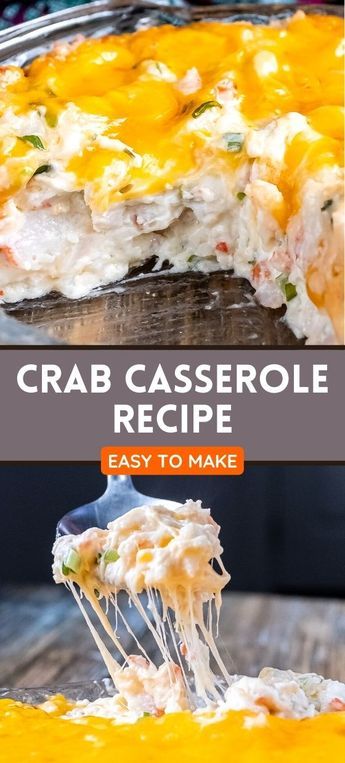 Crab Casserole Recipe Crab Hotdish, Crab Souffle Recipes, Crab Casserole Recipes Dinners, Baked Crab Casserole, King Crab Recipes Dishes, Precooked Crab Recipes, Dinner Recipes With Crab Meat, Real Crab Recipes, Hot Crab Salad Recipe