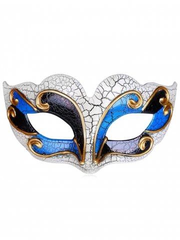 Halloween Costumes Masquerades Party Half Face Crack Mask Half Face Masquerade Mask, Royal Costumes, Venetian Ball, Ball Masks, Halloween Theme Party, Mask Dance, Ball Mask, Cosplay Mask, Dance Makeup