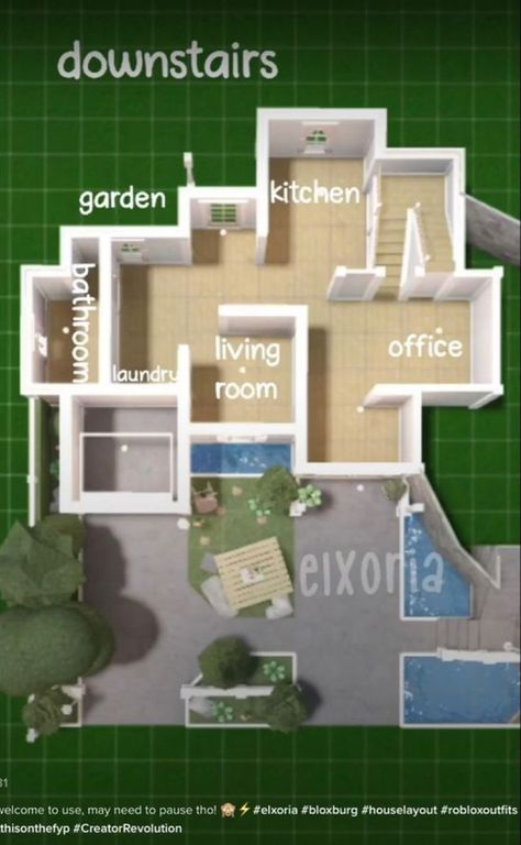 Bloxburg house layout in 2022 | Small house layout, House floor design, Tiny house layout Blocksburg Small House Layout, Small House Floor Plans Bloxburg, 2 Floor House Design Bloxburg, Bloxburg House Floor Plan Small, Bloxburg House Layouts Small Aesthetic, Pastel Bloxburg House Layout, Bloxburg House Layouts And Exterior, Layouts Bloxburg House, Tiny Bloxburg House Layout 2 Story