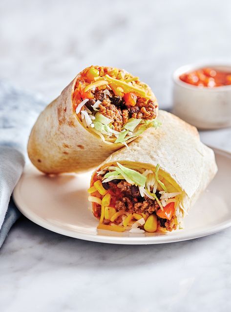 Easy Burrito Recipe, Burritos Beef, Beef Burrito Recipe, Beef Burritos, Burritos Recipe, Tacos And Burritos, Healthy Benefits, Satisfying Food, Food Obsession