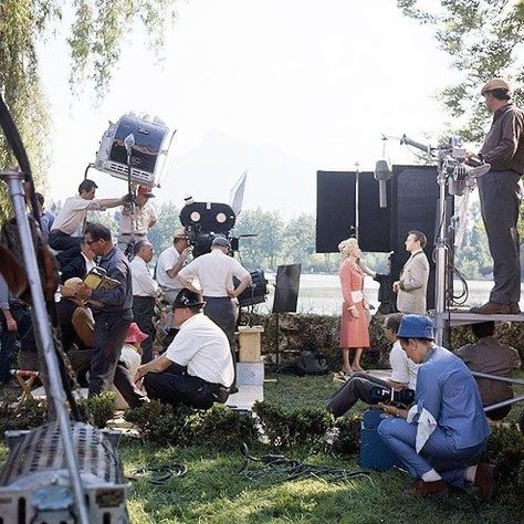 Georg Von Trapp, Movie Behind The Scenes, The Scene Aesthetic, Sound Of Music Movie, Eleanor Parker, Scene Aesthetic, Behind The Scenes Photos, Photos People, Christopher Plummer