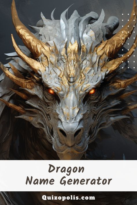 In a world of dragons and magic, your dragon needs a legendary name. Try our Dragon Name Generator and let the adventure begin! Your Dragon Name, Dragon Names Generator, Names Generator, Types Of Dragons, Dragon Names, Let The Adventure Begin, Name Generator, A Dragon, And So The Adventure Begins