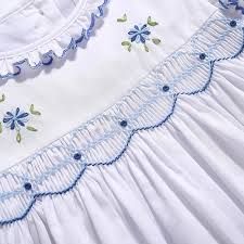 Amazon.com: Pettigirl Baby Infant Toddler Girl Hand Smocked Embroidery Dress Outfit: Clothing, Shoes & Jewelry Diy Smock, Heirloom Embroidery, Toddler Smock, Smocked Christmas Dresses, White Smocked Dress, Baby Dress Embroidery, Smocking Plates, Smocked Baby Dresses, Headache Types