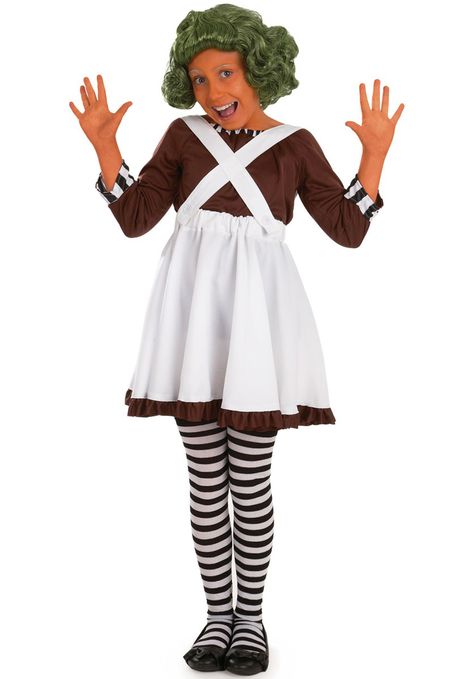 Oompa Loompa Variant Oompa Loompa Costume, Factory Worker, Oompa Loompa, Chocolate Factory, Fancy Dress, Halloween