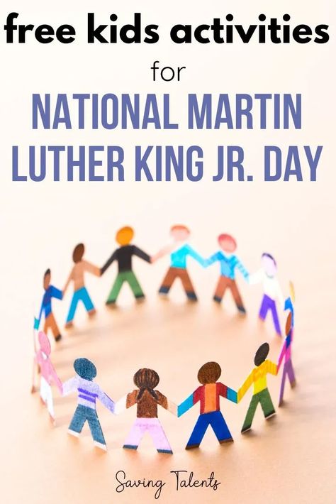 Here are some fun Martin Luther King, Jr. activities for kids you can do on MLK Day! Free printables, crafts, educational activities, and more for National Martin Luther King, Jr. Day. Martin Luther King Jr Crafts For Kids, Marther Luther King, Mlk Day Activities For Kids, Mlk Crafts For Kids, Martin Luther King Jr Crafts, Mlk Crafts, Martin Luther King Activities, Mlk Activities, Cheap Kids Crafts