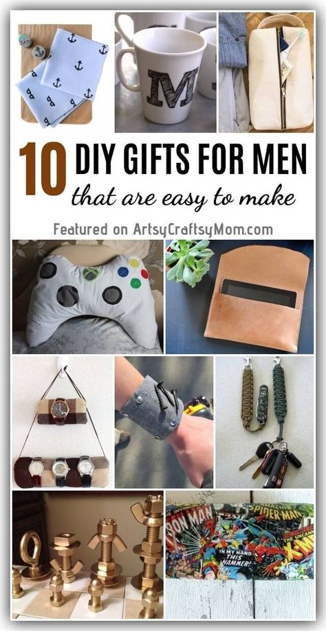 Mens Gifts Diy, Easy To Make Gifts, Gifts For Male Coworkers, Diy Christmas Gifts For Men, Homemade Gifts For Men, Diy Gifts To Make, Make Gifts, Diy Gifts For Men, Diy Easter Gifts