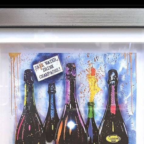 MICHEL FRIESS on Instagram: "Neues 3D Werk, 23x23cm, Domperignon „Save water, drink champagne“ erhältlich bei @walentowskigalerien #popart #michelfriess #domperignon #germanpopart #artcollector #artgallery #artwork #spraycan #contemporaryartist #walentowskigalerien #popartgallery #painting #contemporarypainting" Save Water Drink Champagne, Save Water Drink, Water Drink, Save Water, Drinking Water, Pop Art, Champagne, Art Gallery, Drinks