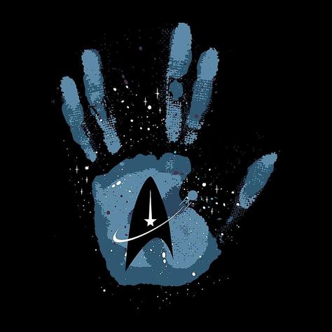 Star Trek Voyager Ship, Vulcan Star Trek, Star Trek Tattoo, Star Trek Insignia, Star Trek Artwork, Avatarul Aang, Star Trek Wallpaper, Live Long And Prosper, Star Trek Discovery