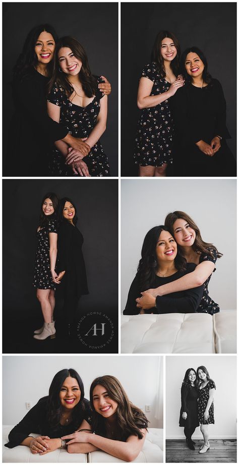 Mother’s Day Pic Poses, Self Portrait Poses Family, Pose Mother And Daughter, Mom And Daughter Selfie Ideas, Pose For Mother And Daughter, Mother Days Photoshoot Ideas, Mothers And Daughters Photoshoot, Mother Daughter Graduation Photos, Mothers Day Poses Picture Ideas