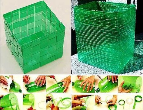 Turn those empty bottles into something useful and decorative with these 17 DIY Crafts Using Recycled Plastic Bottles by DIY Projects at https://diyprojects.com/17-diy-crafts-using-recycled-plastic-bottles/ Recycled Ornaments, Recycler Diy, Bottle Projects, Recycling Plastic, Reuse Plastic Bottles, Plastic Bottle Art, Bar Garden, Plastic Baskets, Ways To Recycle