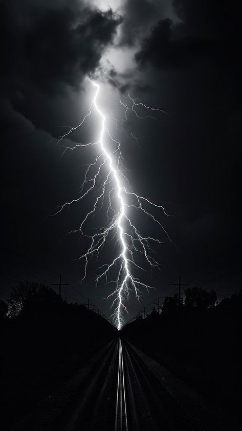 Photography of Lightning bolt lightning thunderstorm outdoors. | premium image by rawpixel.com / PLAIIII How To Photograph Lightning, Pretty Lightning, Lightning Bolt Wallpaper, Lightning Aesthetic, Black Background Aesthetic, Lightning Images, Lightning Art, Lightning Cloud, Lightning Photography