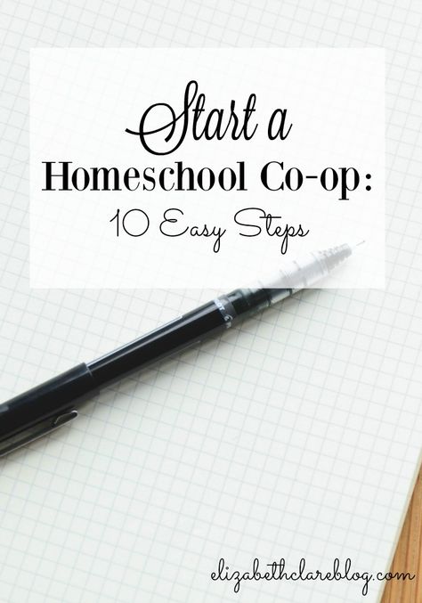 10 easy steps to help you get a homeschool co-op started in your homeschool community! Homeschool Coop, Homeschool Preschool Curriculum, Homeschool Projects, Positive Encouragement, Homeschool Inspiration, How To Start Homeschooling, Homeschool Kids, Home Schooling, Homeschool Planning