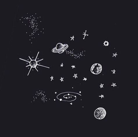 Universe Space Drawings, Tumblr Art, Arte Inspo, Foo Fighters, Illustration Inspiration, Hama Beads, Outer Space, Stars And Moon, Astronomy