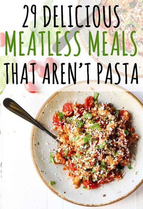 29 Delicious Meatless Meals That Aren't Pasta Recipes Vegetarian Dinner, Sandwich Vegetarian, Mexican Quinoa, Pasta Vegetariana, Quinoa Recipe, Chicken Healthy, Vegan Tacos, Pasta Pasta, Vegetarian Dinners