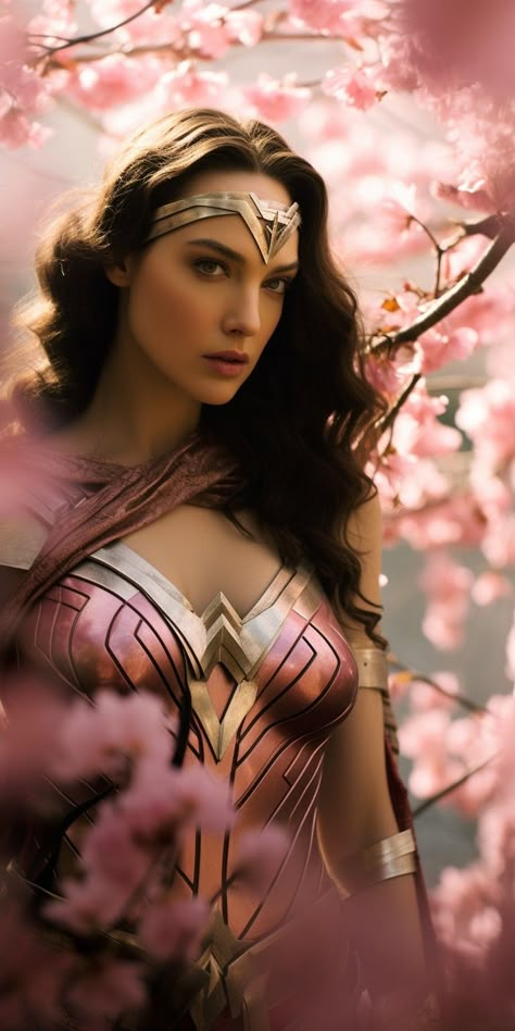 Pink Warrior, Victoria Secret Wallpaper, Female Superhero, Dc Comics Characters, Glitter Wallpaper, Dream Art, Gal Gadot, Comic Heroes, Teen Titans