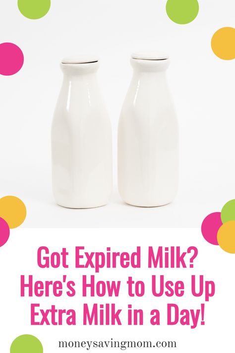 Here is a super easy recipe to use up milk fast and can save you up to $200 a year on groceries! Plus it is very nutritious and a genius way to use up that milk! Recipes To Use Up Sour Milk, What To Do With Expired Milk, Excess Milk Recipes, Recipe That Uses A Lot Of Milk, Using Up Milk Recipes, What To Do With Old Milk, What To Do With Spoiled Milk, Old Milk Recipes, What To Do With Milk Before It Expires