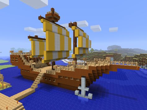 Minecraft Pirate Ship, Minecraft Building Blueprints, Minecraft Survival, Minecraft Medieval, Minecraft Construction, Cool Minecraft, Minecraft Tutorial, Minecraft Blueprints, Minecraft Building