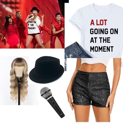 Taylor Swift Eras Tour Concert Outfit A Lot Going On At The Moment New Taylor Swift Red Era Costume, Taylor Swift Costumes For Kids, Taylor Swift Themed Halloween Costumes, Swiftie Halloween Costumes, A Lot Going On At The Moment, T Swift Concert Outfits, Taylor Swift Costume Ideas, Eras Tour Concert Outfit, Taylor Swift Eras Tour Concert