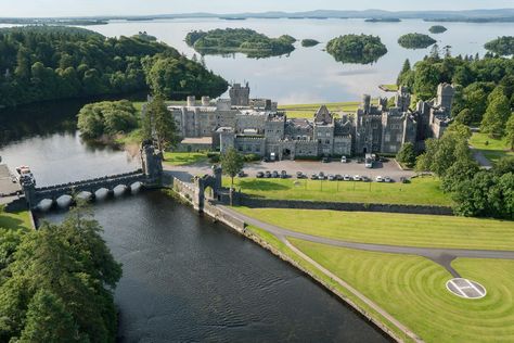 I Found My Inner Queen at an Irish Castle (and I Might Never Stay in a Regular Hotel Again) – Fodors Travel Guide Castle Wedding Venues, Ashford Castle, Lakeside Resort, Irish Castles, Landscaping Business, Castle Hotel, Emerald Lake, Family Friendly Activities, Castle Wedding