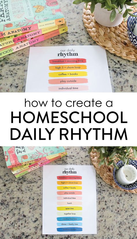 Homeschool Treasure Box Ideas, Homeschool Daily Rhythm, Homeschool Rhythm, Waldorf Lessons, Secular Homeschool Curriculum, Daily Rhythm, Planning School, Charlotte Mason Homeschool, Homeschool Preschool Activities