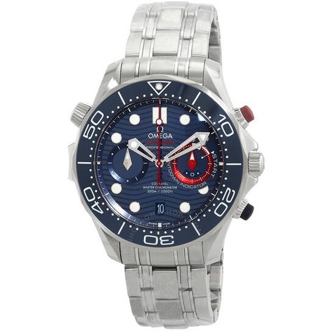 Discover great products at the best prices at Dealmoon. Omega Seamaster Chronograph Automatic Chronometer Blue Dial Men's Watch 210.30.44.51.03.002. Price:$7675.00 at JomaShop.com Omega Seamaster Chronograph, Breitling Colt, Omega Seamaster Automatic, Breitling Superocean Heritage, Omega Constellation, Ceramic Ring, Ceramic Rings, Ring Blue, Omega Seamaster