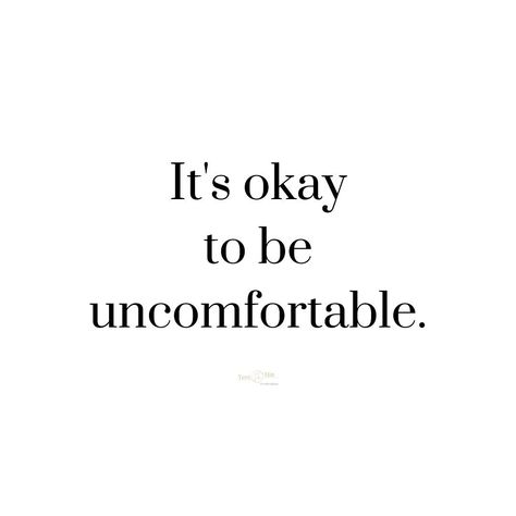 Uncomfortable Feelings Quotes, Being Uncomfortable, Uneasy Feeling Quotes, Personal Affirmations, Feeling Uncomfortable, Be Uncomfortable, Han River, Really Deep Quotes, Ice Breaker