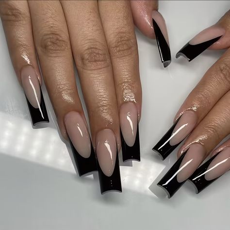 Faster shipping. Better service Fake Nails Long, Gothic Chic, Long Press On Nails, Professional Nail Art, Coffin Nails Long, Beauty Inspo, Spring Nail Art, Stick On Nails, Birthday Nails