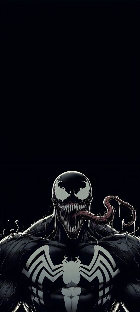 Venom Pictures, Venom Wallpaper, Marvel Phone Wallpaper, Spiderman Comic Art, Symbiote Spiderman, Venom Spiderman, Venom Comics, Image Spiderman, Marvel Superheroes Art