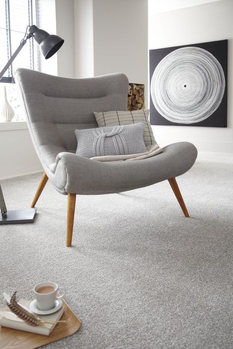 Grey Carpet Living Room, Light Gray Carpet, Carpet Trends, Brown Carpet, Neutral Living Room, Beige Carpet, Grey Flooring, Grey Carpet, Soft Carpet