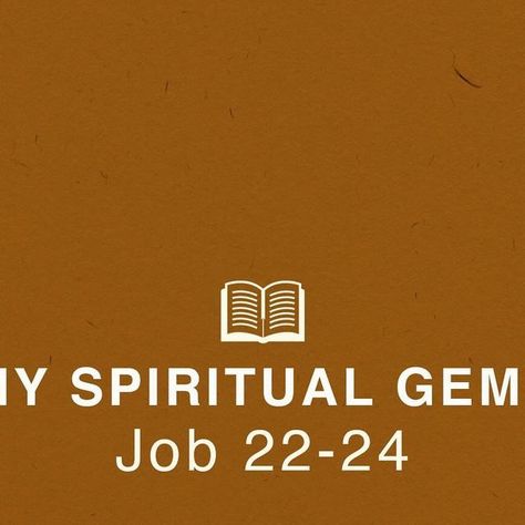 JW GIFT SHOP 🐝 on Instagram: "Sharing some spiritual gems we found in the book of Job chapters 22 to 24. Share your gems too! Please share and save for later! Sharing is caring 😍😍😍😍 • • • Like • Share • Save for later 🥰 • • • Kindly follow us for more inspiration and biblical quotes @paperbee.giftshop @paperbee.giftshop @paperbee.giftshop • • #jw #jwfamily #jwworld #jwfriends #jw_inspirational #jwbrasil #jwbrazil #jworg #jehovahswitnesses #jwbrotherhood #jwwitnesses #jwonly #jwlove #jwmexico #jwusa #jworganization #testigosdejehova #jworg #witnesses #jwlove #jwfamily #quote #jwsisters #jwhappy #jwbrothers #jwconvention #jwpreaching #jwgirl #jwboy #jwspiritualgems" Spiritual Gems Jw, Paperbee Giftshop, The Book Of Job, Jw Convention, Jw Family, Book Of Job, Jw Gifts, Sharing Is Caring, Jehovah's Witnesses