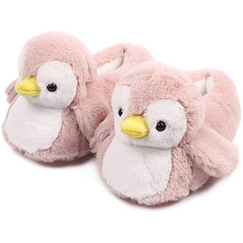 PRICES MAY VARY. [PREMIUM MATERIAL]Made of high-quality faux fur warmable fabric, soft touch feeling, skin-friendly, lightweight, durable for comfortable wear. [UNIQUE DESIGN]Soft and cuddly slippers in a cute penguin design. So kawaii! They'll be a hit at every slumber party! You'll be so in love with them, you'll never want to take them off! [IDEAL GIFT]The slippers are stylish! Pretty colors and cute design for your option as sweet gifts for yourself or family and friends! An awesome Birthday Kawaii Slippers, Penguin Slippers, Animal Slippers, Sweatshirt Blanket, Cute Slippers, Cute Penguin, Crochet Bebe, Faux Fur Slippers, Fuzzy Slippers