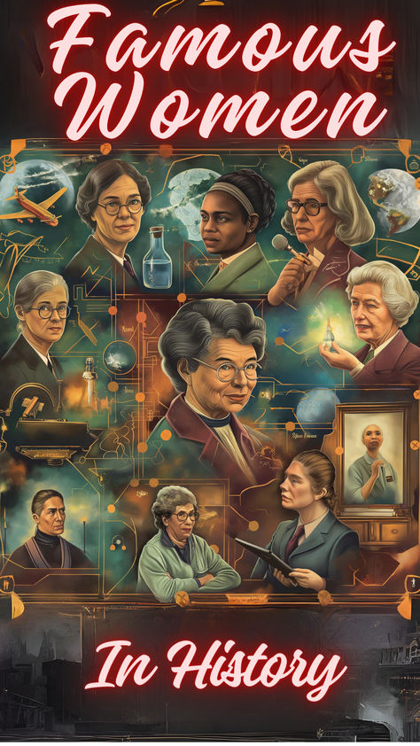 Beautiful Posters for Your Class: Celebrate the inspiring stories of trailblazing women who shaped our world! From Marie Curie's groundbreaking contributions to science to Rosa Parks' pivotal role in the Civil Rights Movement, these posters will ignite discussions and inspire your students. Check out the posters here: https://www.educatorstechnology.com/2024/04/famous-women-in-history-for-kids-posters.html  #EducateToEmpower #WomenWhoChangedTheWorld #ClassroomPosters 📚🌟 Famous Women In History, History Posters, History Events, Amelia Earhart, Scientific Discovery, Women Poster, History For Kids, Room Stuff, Marie Curie