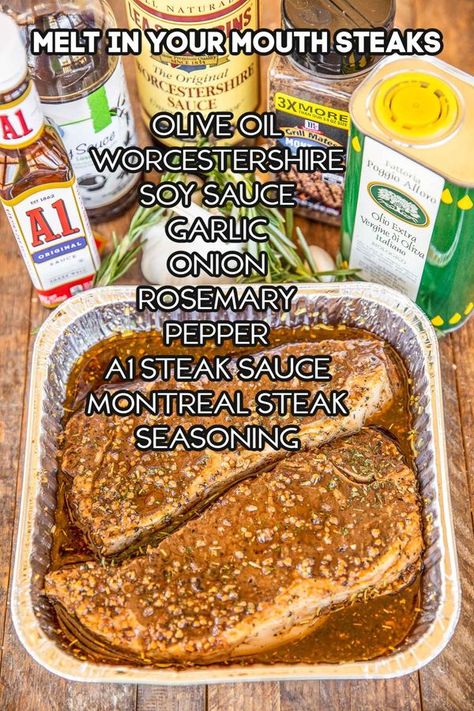 Ny Strip Steak Marinade, Best Steak Marinade Ever, Tenderizing Steak Marinade, Strip Steak Marinade, Sirloin Marinade, Ribeye Steak Marinade, Sirloin Steak Marinade, Montreal Steak Seasoning Recipe, Ny Strip Steak Recipes