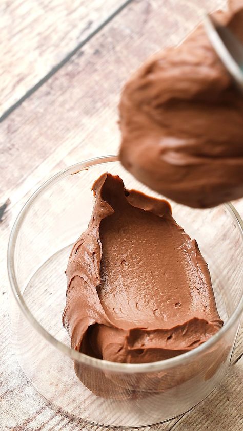 Vegan Tofu Chocolate Mousse (3 ingredients) Chocolate Tofu Mousse, Tofu Mousse Chocolate, Silken Tofu Chocolate Mousse, Vegan Chocolate Mouse, Dairy Free Chocolate Mousse, Tofu Chocolate Mousse, Tofu Mousse, Recipes Using Tofu, Vegan Mousse