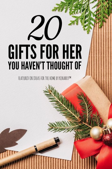 Trying to find a Christmas present for a wife, mother, sister or friend? This holiday gift guide features 20 beautiful ideas, under $50 each. #kenarry #ideasforthehome Christmas Gifts For Wives, Best Gifts For Wife Christmas, Christmas Gifts For Wife From Husband, Wife Christmas Gifts For Women, Best Christmas Gifts For Wife, Christmas Gifts For Her 2023, Christmas Gift For Best Friend Woman, Womens Christmas Gifts 2023, 2023 Christmas Gift Ideas