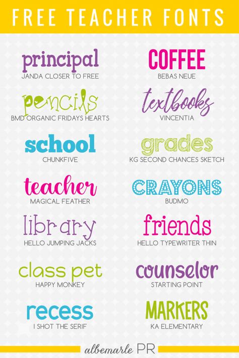 freebacktoschoolfonts_081921 Free Doodle Letter Fonts, Kindergarten Fonts Free, Kg Fonts Free, Best Free Fonts For Cricut Vinyl, Canva School Fonts, Free Fonts For Teachers, Canva Fonts Teachers, Best Free Fonts 2023, Font Letters Design