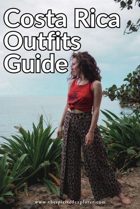 Costa Rica Packing List: Ultimate Guide on Costa Rica Essentials Costa Rica Rainy Season Outfits, Costa Rica In November, Costa Rican Outfits, Costa Rica Christmas, Costa Rica Essentials, Clothes For Costa Rica Trip, Packing List Costa Rica, Hiking Costa Rica, Jungle Hiking Outfit