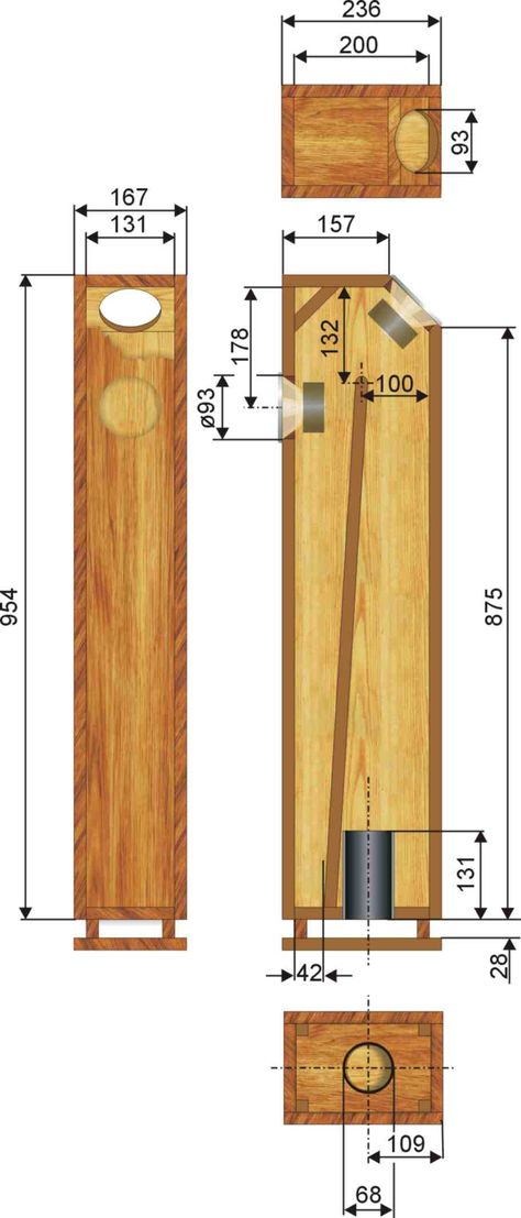 Speaker Box Diy, Cone Speaker, Audio Box, Diy Audio Projects, Wooden Speakers, Woofer Speaker, Loudspeaker Enclosure, Speaker Enclosure, Speaker Plans