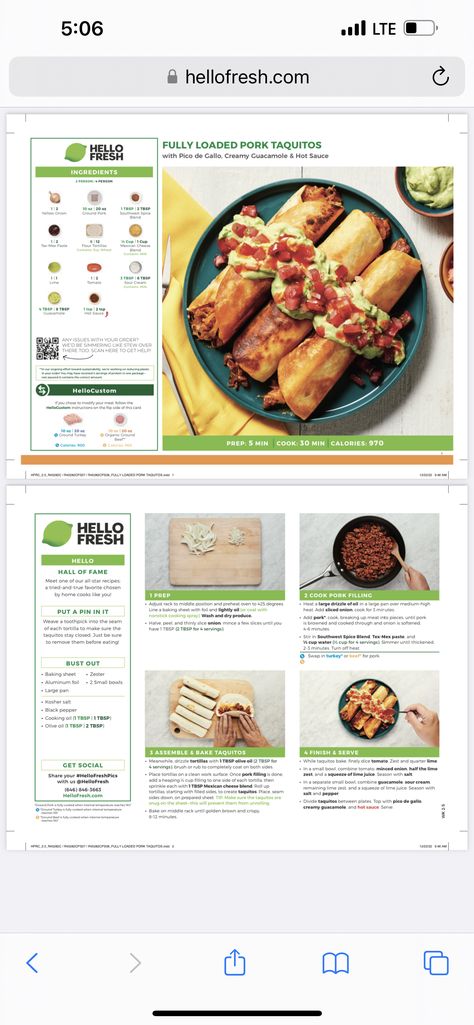 Hello Fresh Dinner Ideas, Chef Style Recipes, Meal Kit Recipe Cards, Hello Fresh Recipes Cards Low Carb, Hello Fresh Recipes Pork, Hello Fresh Recipes Cards Printable, Hello Fresh Meal Cards, Hellofresh Recipes Cards, Hello Fresh Recipe Cards