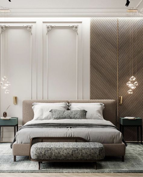 Luxe Bedroom, Bedroom Interior Design Luxury, Modern Luxury Bedroom, Hotel Room Design, Luxury Bedroom Master, Bedroom Decor Design, Classic Bedroom, Bedroom Bed Design, Bedroom Furniture Design