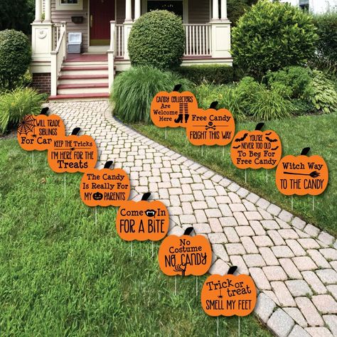 Halloween Lawn Decorations, Halloween Yard Signs, Halloween Yard Art, Halloween Lawn, Lawn Decorations, Yard Ornaments, Yard Decorations, Halloween Yard Decorations, Lawn Ornaments