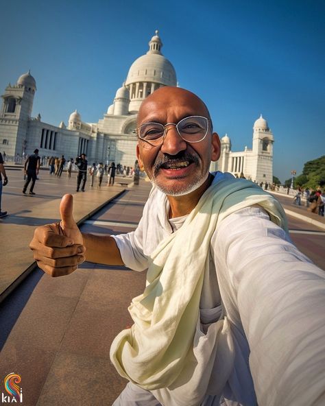 Gandhi Pic, Gandhi Ji, Victoria Memorial, Taking Selfie, Art Media, Album Art Design, Ramadan Mubarak, Mahatma Gandhi, Album Art