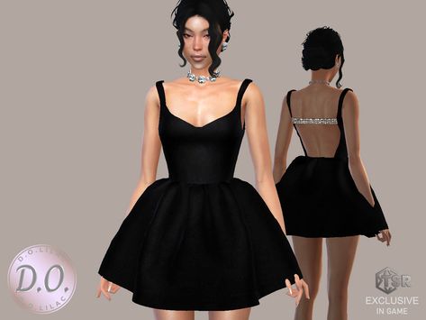 The Sims Resource - Velvet Bustier Mini Dress DO0288 Checkered Outfit, Bustier Mini Dress, Velvet Bustier, Dress With Gloves, Mood Clothes, Sims 4 Dresses, Sims Four, Sims4 Clothes, Sims 4 Mods Clothes