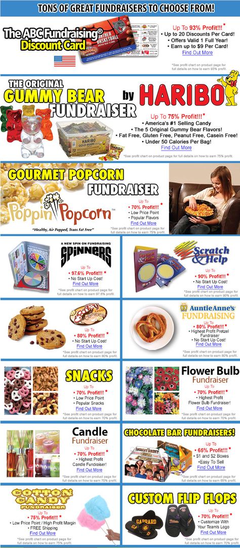 ABC Fundraising® offers the highest profit on your next fundraiser- guaranteed! Earn up to 97.6% profit with our brand new Spinners® fundraising program. ABC Fundraising® also offers the highest profit on scratch cards, cookie dough, Auntie Anne’s Pretzels, discount cards and candle fundraisers. Get free samples now! No money up front needed. Easy Fundraising Ideas For Individuals, Individual Fundraiser Ideas, Dance Fundraiser Ideas, Individual Fundraising Ideas, Fundraising Ideas For Individuals, Fundraising Ideas For High School, Team Fundraising Ideas, Scout Fundraising Ideas, Popcorn Fundraiser