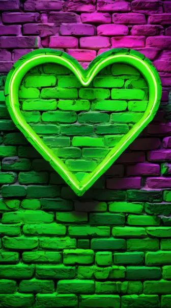 Neon Backgrounds Wallpapers Bright, Neon Heart Wallpaper, Wallpapers Bright, Story Backgrounds, Neon Heart, Neon Backgrounds, Green Neon, Backgrounds Wallpapers, Heart Wallpaper